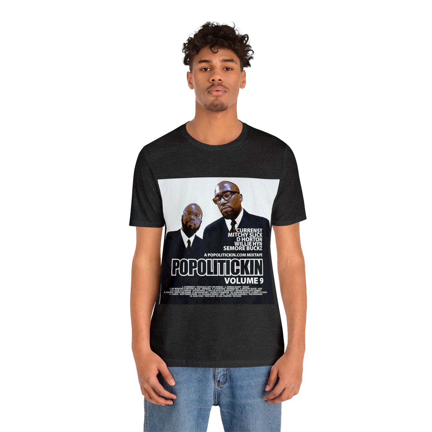 PoPolitickin The Mixtape Volume 9 - Unisex Jersey Short Sleeve Tee