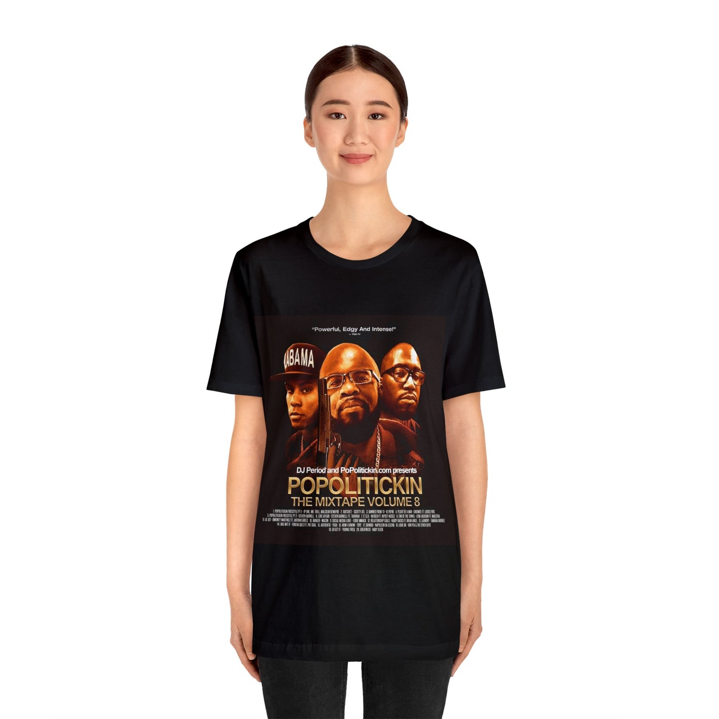 PoPolitickin The Mixtape Volume 8 - Unisex Jersey Short Sleeve Tee