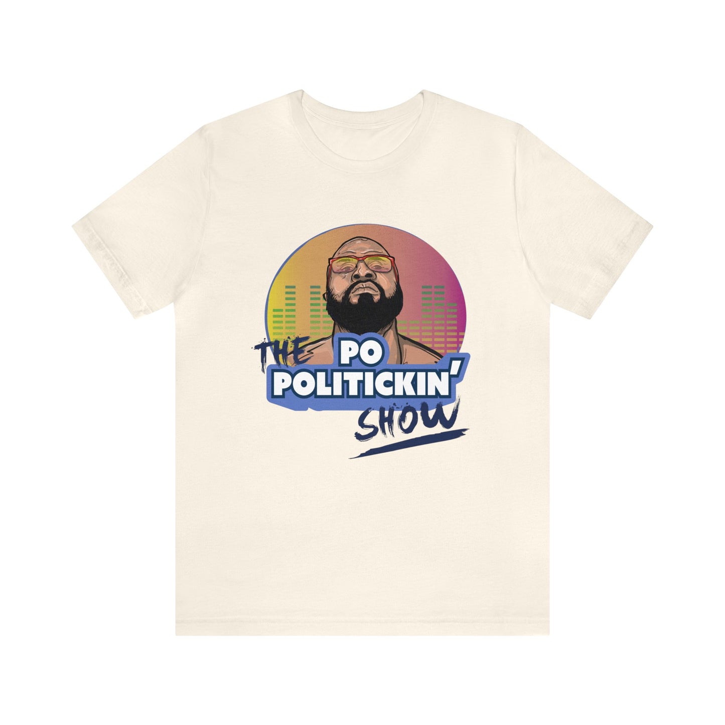 PoPolitickin 10 Year Anniversay Unisex Jersey Short Sleeve Tee