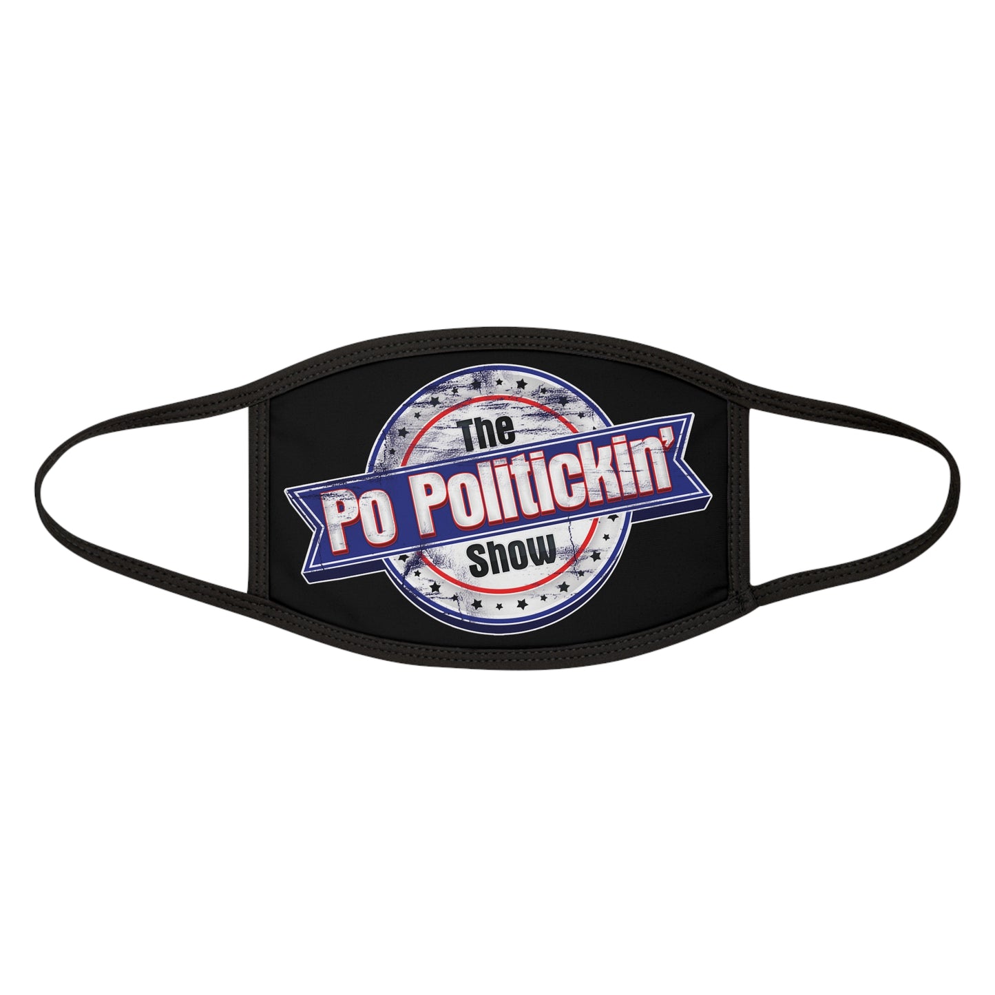Po Politickin Mixed-Fabric Face Mask