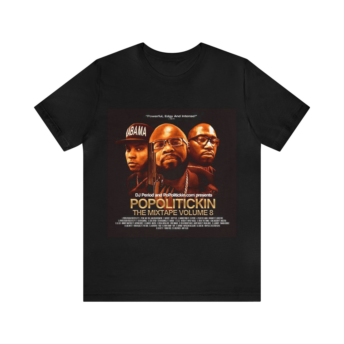 PoPolitickin The Mixtape Volume 8 - Unisex Jersey Short Sleeve Tee