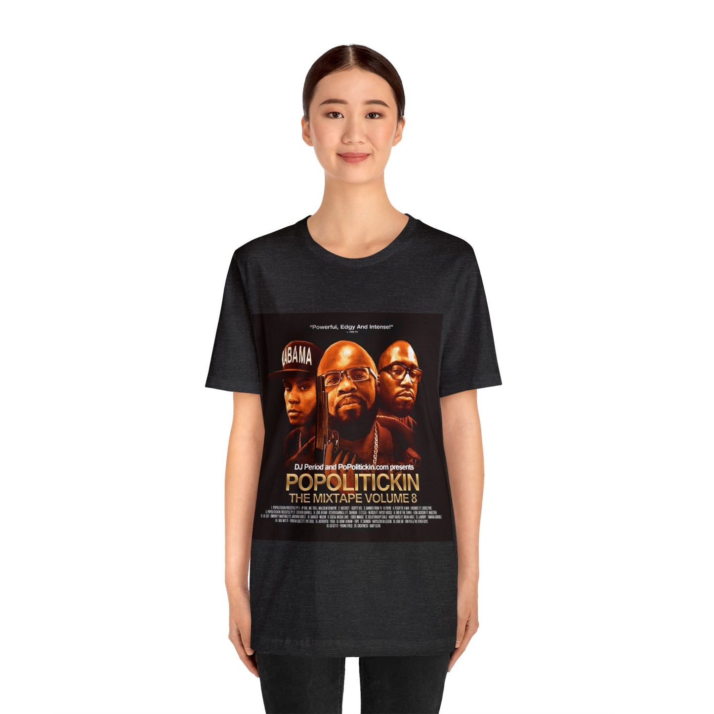 PoPolitickin The Mixtape Volume 8 - Unisex Jersey Short Sleeve Tee