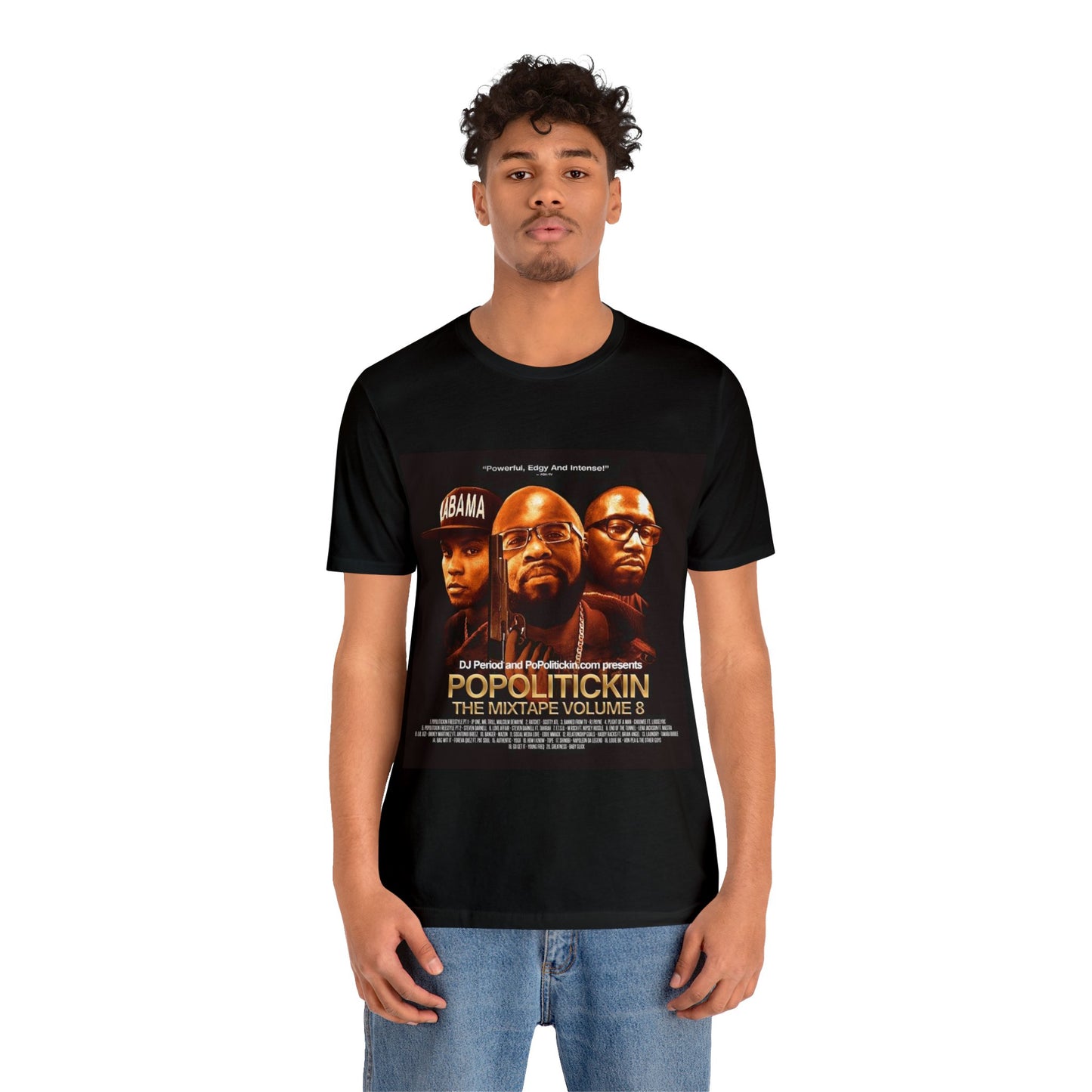 PoPolitickin The Mixtape Volume 8 - Unisex Jersey Short Sleeve Tee