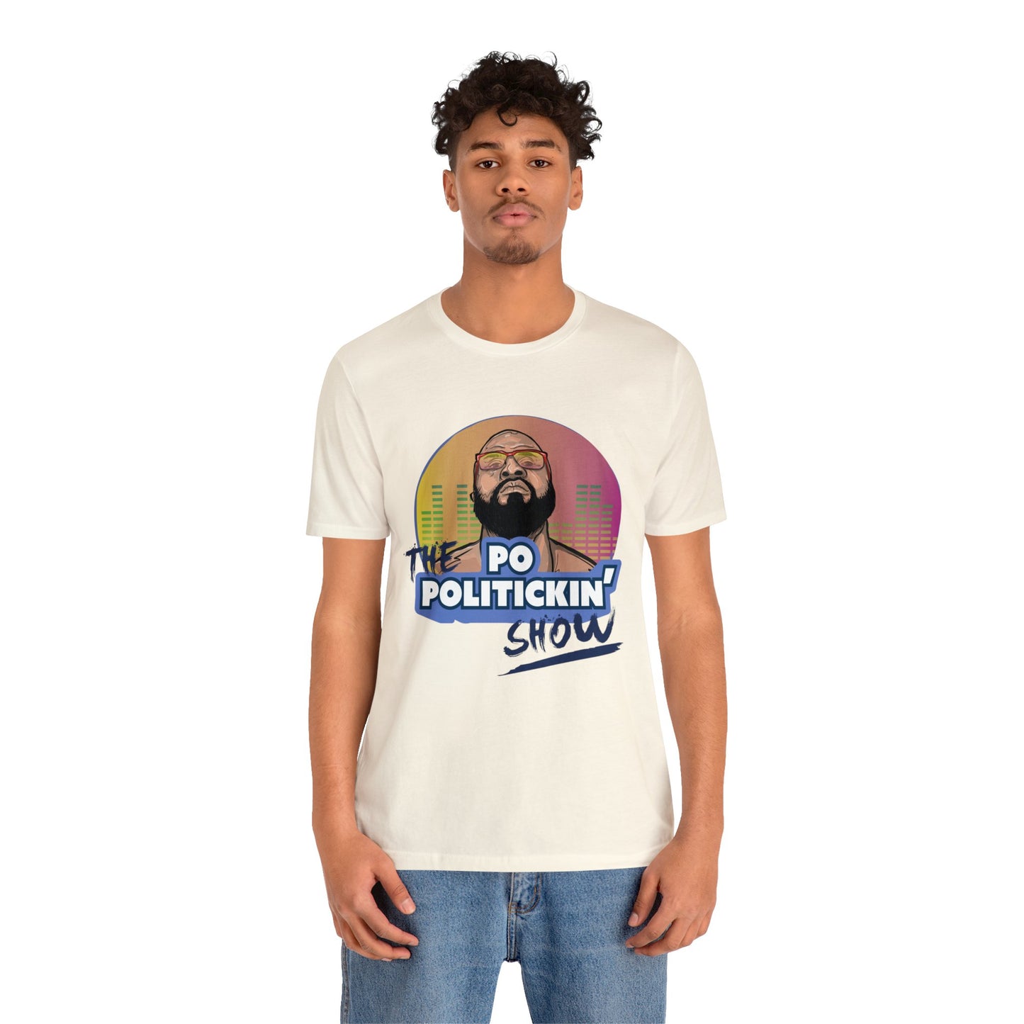 PoPolitickin 10 Year Anniversay Unisex Jersey Short Sleeve Tee