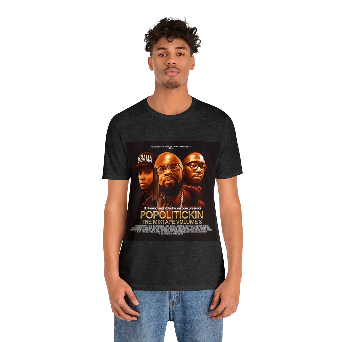 PoPolitickin The Mixtape Volume 8 - Unisex Jersey Short Sleeve Tee