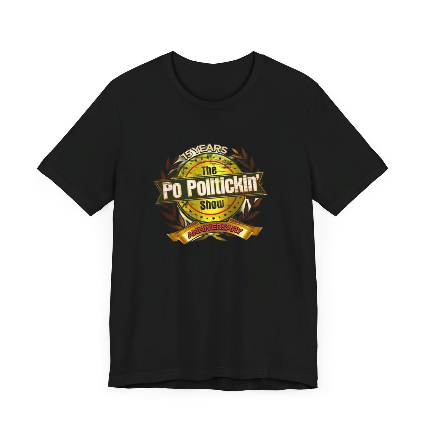 PoPolitickin 15th Anniversary T-Shirt