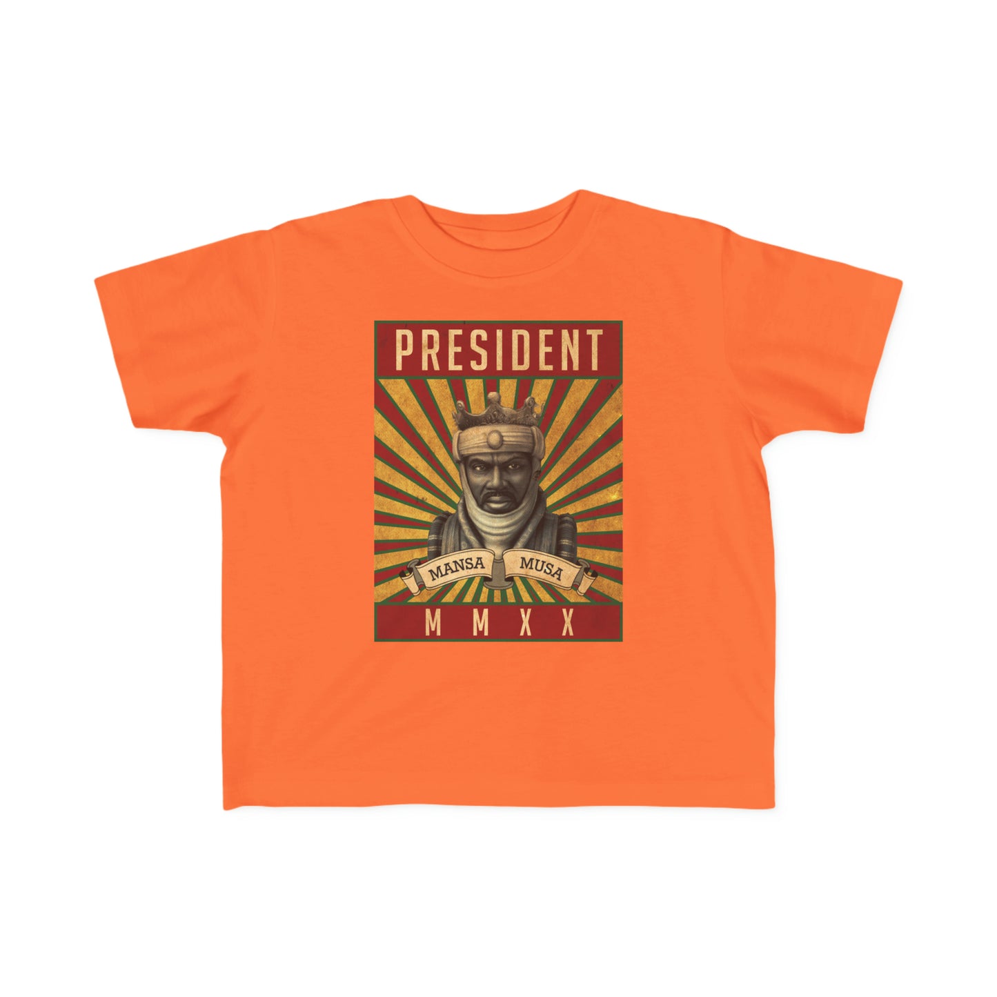 Mansa Musa For President 2020 - Kid's Fine Jersey Tee