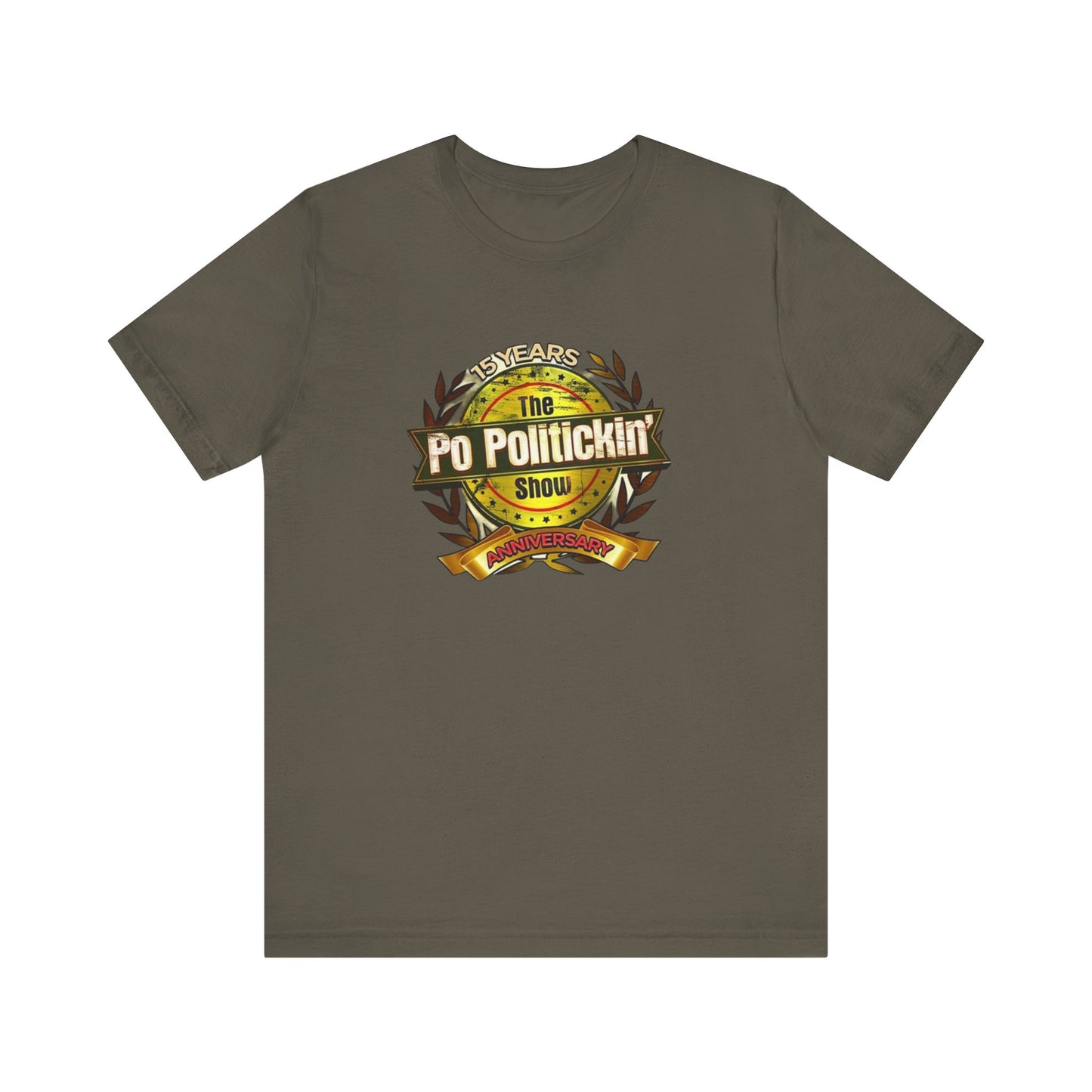 PoPolitickin 15th Anniversary T-Shirt