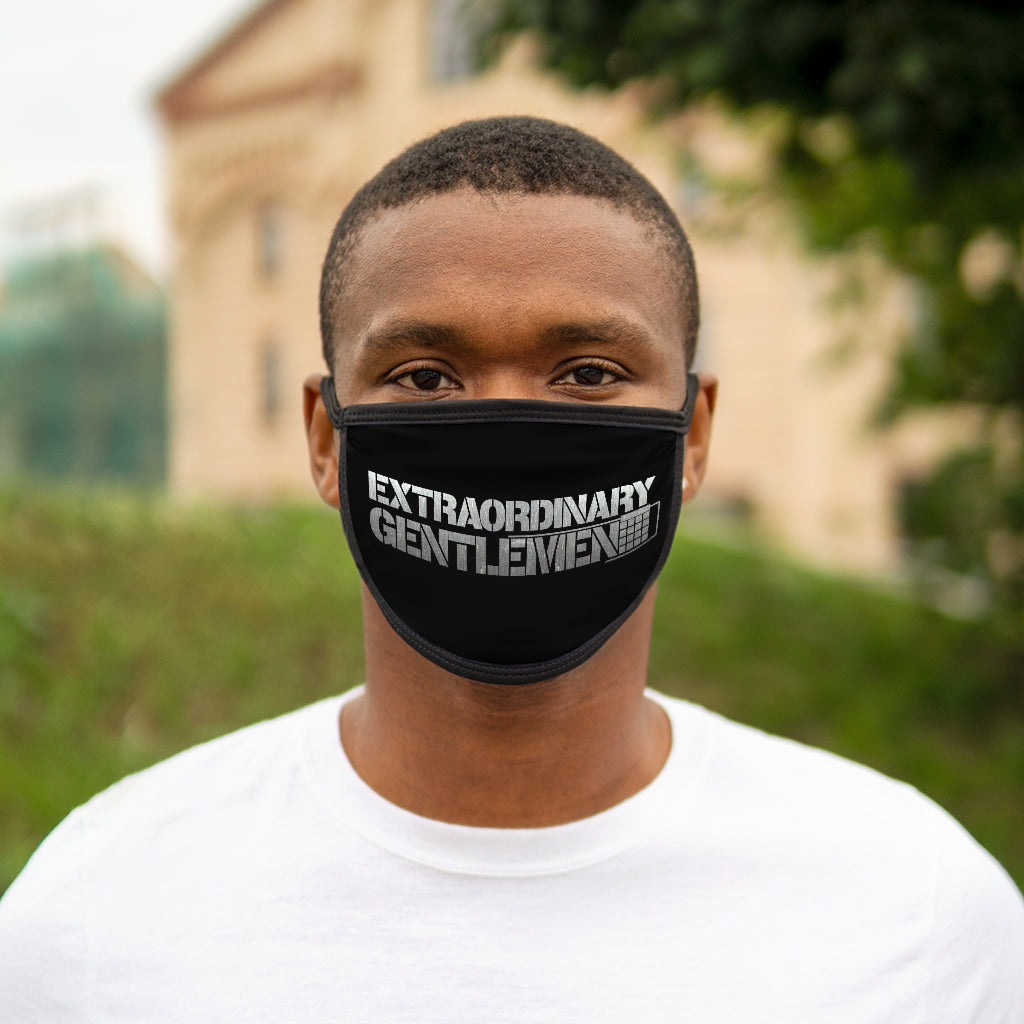 Extraordinary Gentlemen Mixed-Fabric Face Mask