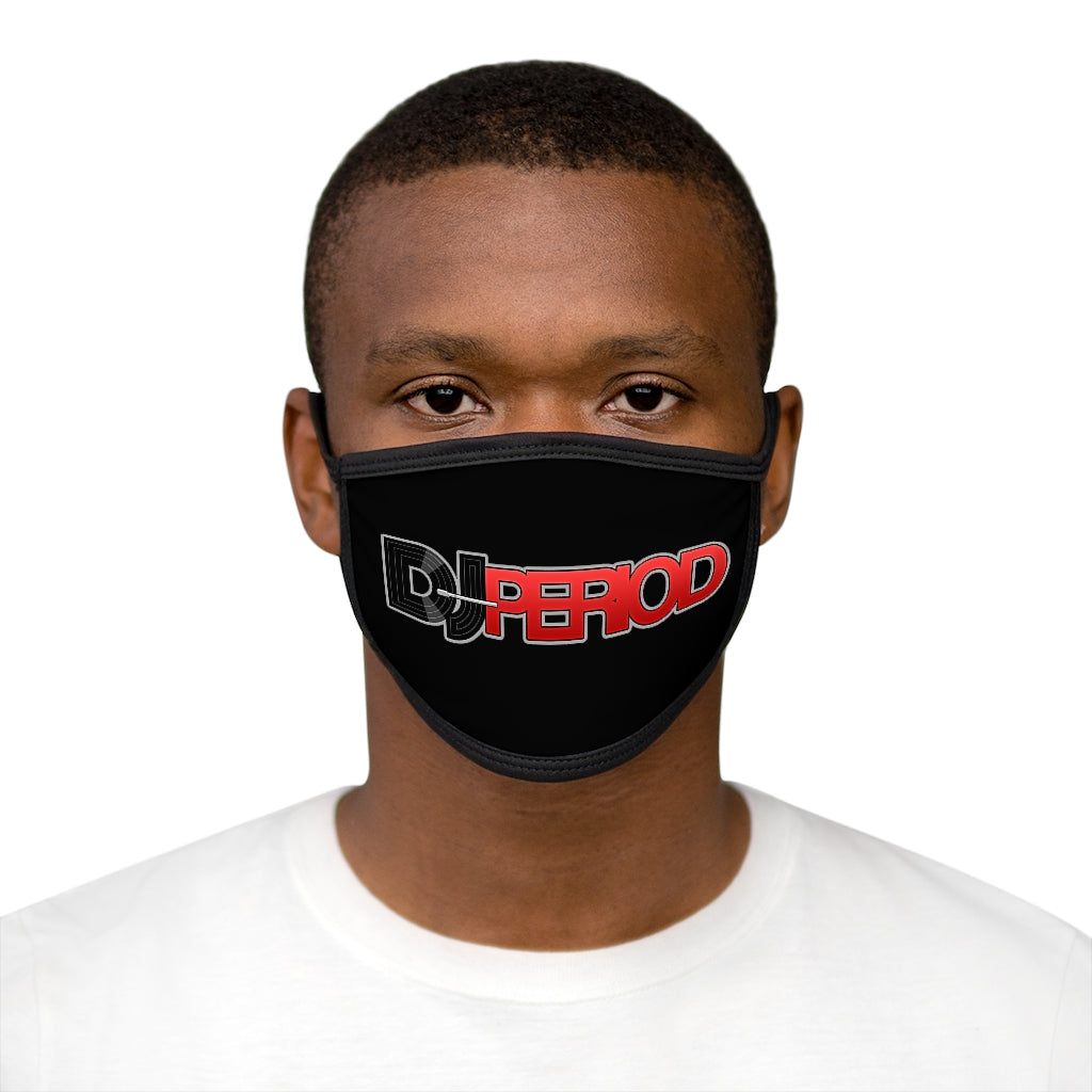 DJ Period Mixed-Fabric Face Mask