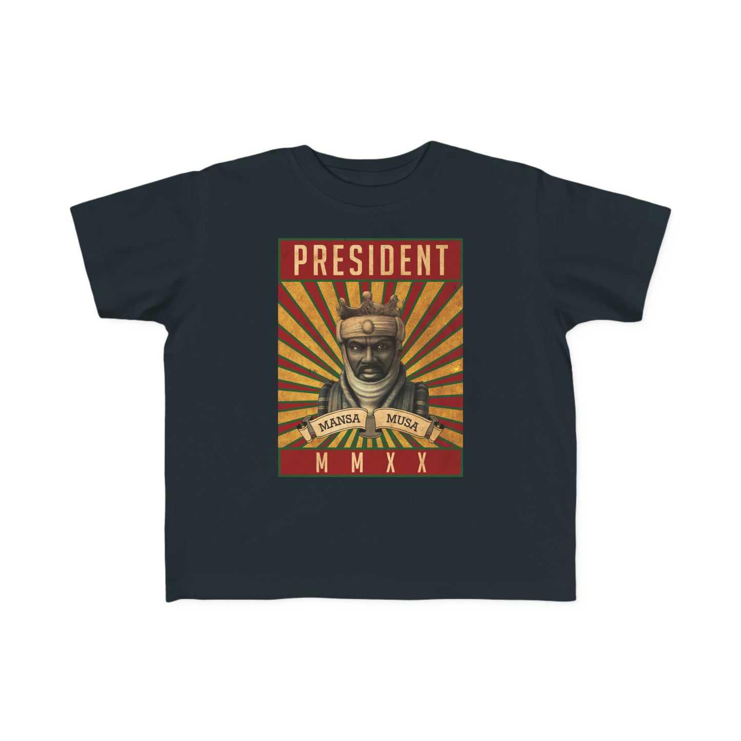 Mansa Musa For President 2020 - Kid's Fine Jersey Tee