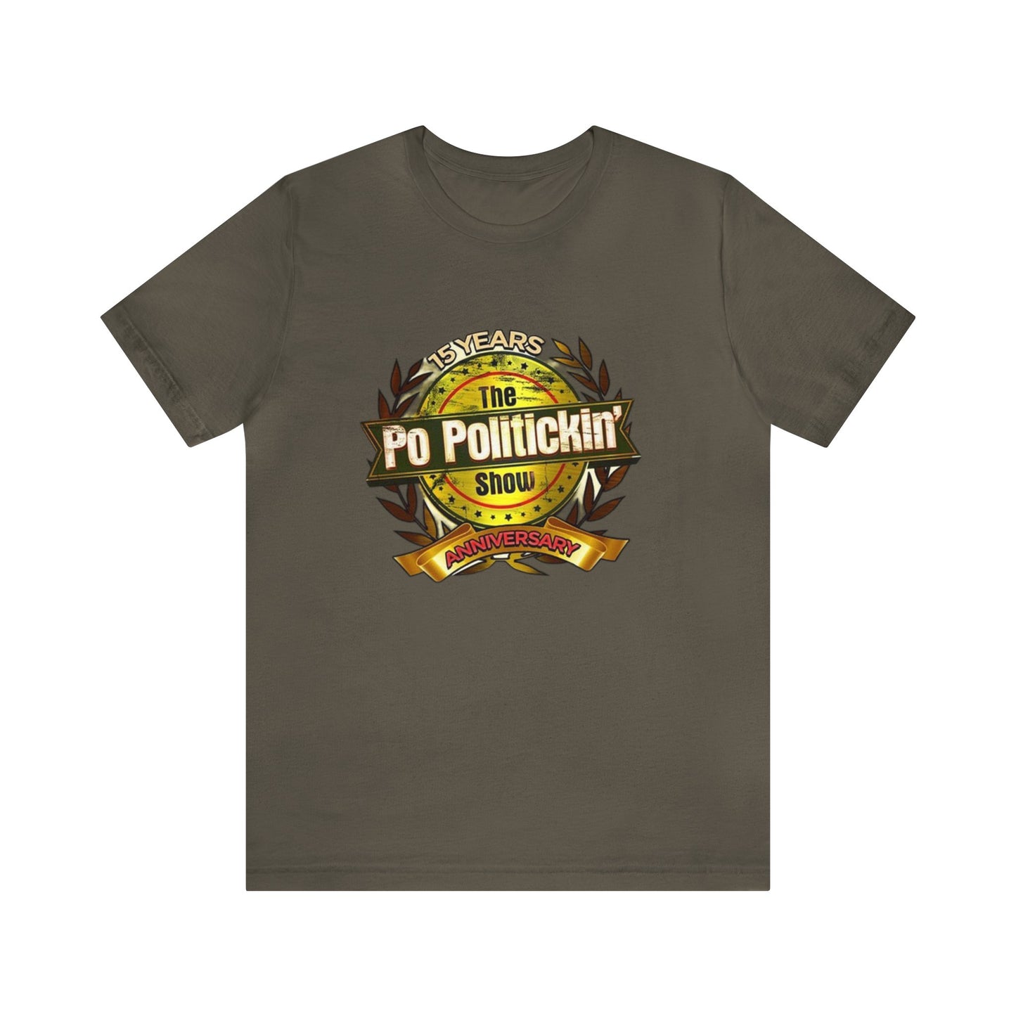 PoPolitickin 15th Anniversary T-Shirt