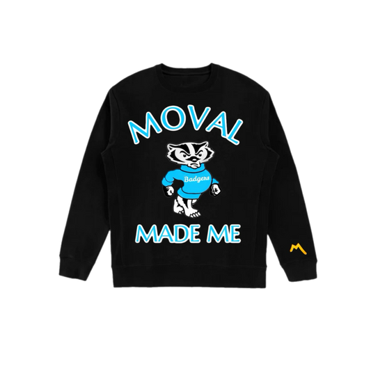 Moval Made Me BSM - Crewneck Sweaters