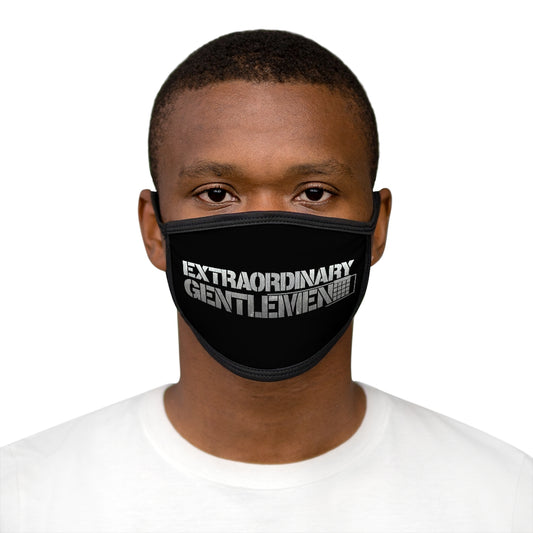 Extraordinary Gentlemen Mixed-Fabric Face Mask