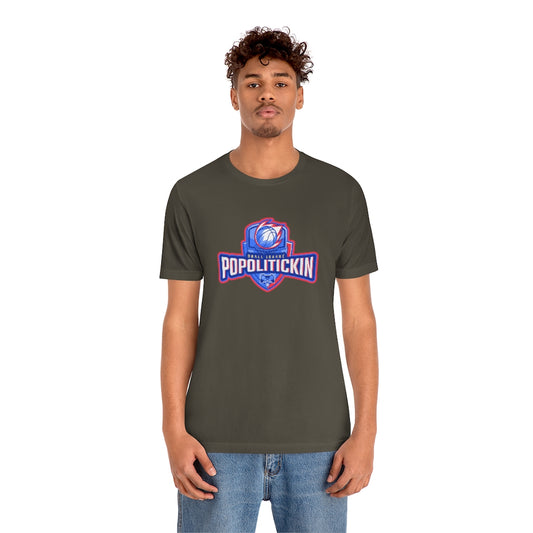 PoPolitickin BBall League Army T-Shirt