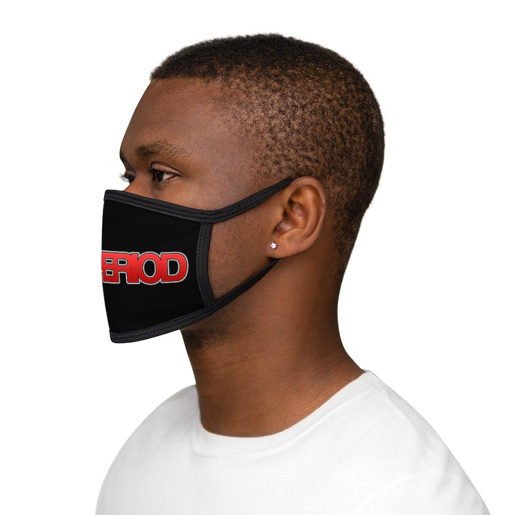 DJ Period Mixed-Fabric Face Mask